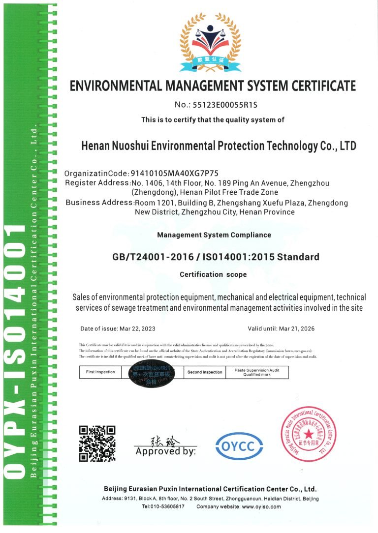 ISO 14001 Environmental Management